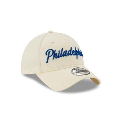 Brown Philadelphia 76ers Hat - New Era NBA 2019 NBA Authentics City Series 9TWENTY Adjustable Caps USA0285419